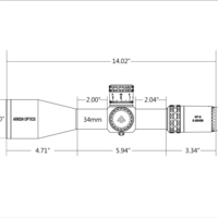 Arken Optics EP5 5-25X56mm FFP MIL VPR Reticle